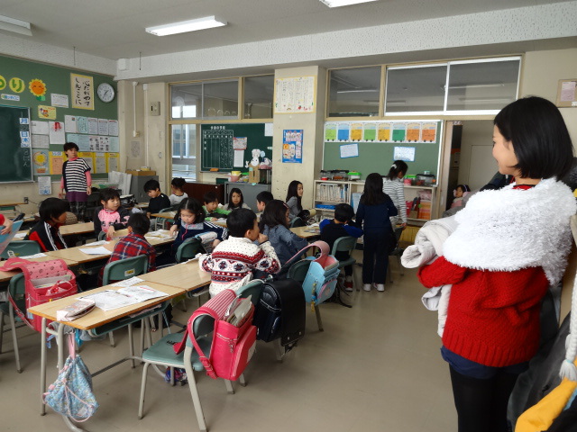 カンボジア人の妻、日本の小学校を参観する【北海道・札幌】